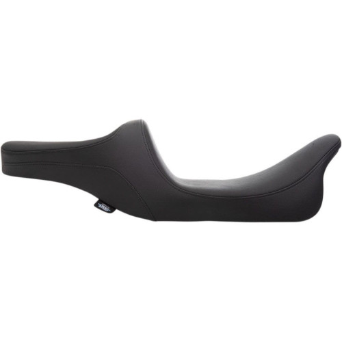 PartzBiz HD: 4417158-Drag Specialties Predator III 2-Up Seat Black Smooth Harley Touring 97-07