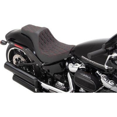 PartzBiz HD: 4417123-Drag Specialties Predator III Diamond Red 2-Up Seat 18-20 0802-1269 08021269 Harley Breakout Davidson Softail Fat Bob breakout FXBR PartzBiz HD: 4417123-Drag Specialties Predator III Diamond Red 2-Up Seat 18-20 0802-1269 08021269 Harley Breakout Davidson Softail Fat Bob breakout FXBR