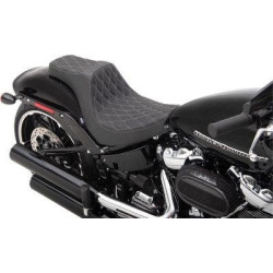 PartzBiz HD DS08021268 - Drag Specialties Predator III Diamond Silver 2-Up Seat 18-20 0802-1268 08021268 Harley Breakout Davidson Softail Fat Bob breakout FXBR PartzBiz HD DS08021268 - Drag Specialties Predator III Diamond Silver 2-Up Seat 18-20 0802-1268 08021268 Harley Breakout Davidson Softail Fat Bob breakout FXBR