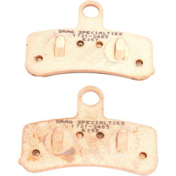 PartzBiz HD DS17212485 - Drag Specialties Premium Sintered Front Brake Pads Harley 08-14 FX/FL 08-17 Dyna | 1721-2485 PartzBiz HD DS17212485 - Drag Specialties Premium Sintered Front Brake Pads Harley 08-14 FX/FL 08-17 Dyna | 1721-2485