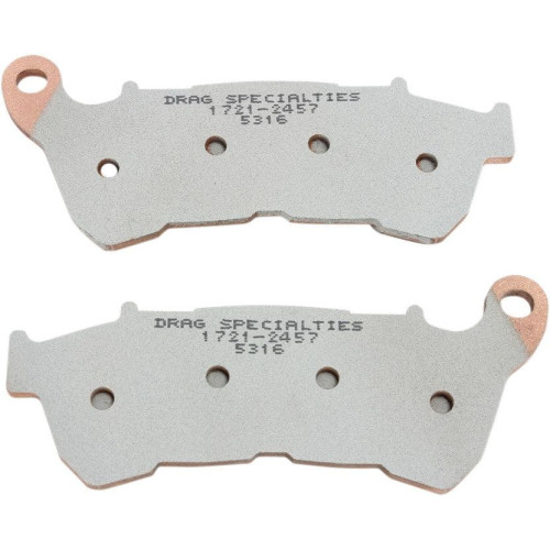 PartzBiz HD: 4417103-Drag Specialties Premium Sintered Front Brake Pads Harley Sportster XL 14-17 | 1721-2457