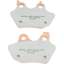 PartzBiz HD DS17212479 - Drag Specialties Premium Sintered Front Rear Brake Pads Harley 00-04 Big Twin | 1721-2479 PartzBiz HD DS17212479 - Drag Specialties Premium Sintered Front Rear Brake Pads Harley 00-04 Big Twin | 1721-2479