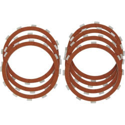 PartzBiz HD DS11310441 - Drag Specialties Replacement Organic Fiber Clutch Plate Kit 86-90 Harley Davidson Sportster XL 883 1200 Factory OEM Upgrade Friction Plates 1131-0441 11310441 36788-84 PartzBiz HD DS11310441 - Drag Specialties Replacement Organic Fiber Clutch Plate Kit 86-90 Harley Davidson Sportster XL 883 1200 Factory OEM Upgrade Friction Plates 1131-0441 11310441 36788-84