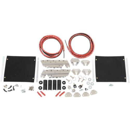 PartzBiz HD: 4417071-Drag Specialties Saddlebag Latch Hardware Mounting Kit for Harley 93-13 FLH/T | 3501-1083 PartzBiz HD: 4417071-Drag Specialties Saddlebag Latch Hardware Mounting Kit for Harley 93-13 FLH/T | 3501-1083