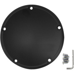 PartzBiz HD DS11070363 - Drag Specialties Satin Black 5 Hole Die Cast Domed Derby Cover Harley Twin Cam | 1107-0363 PartzBiz HD DS11070363 - Drag Specialties Satin Black 5 Hole Die Cast Domed Derby Cover Harley Twin Cam | 1107-0363