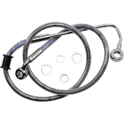 PartzBiz HD DS17415776 - Drag Specialties Stainless 30-3/4" Brake Line Kit Harley Softail FLST FXSB 15-17 best new replacement PartzBiz HD DS17415776 - Drag Specialties Stainless 30-3/4" Brake Line Kit Harley Softail FLST FXSB 15-17 best new replacement