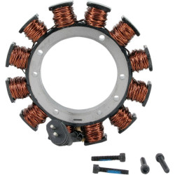PartzBiz HD DSDS195096 - Drag Uncoated 15 Amp Alternator Stator Harley Shovelhead 70-75 Repl OEM 29965-70 | DS-195096 PartzBiz HD DSDS195096 - Drag Uncoated 15 Amp Alternator Stator Harley Shovelhead 70-75 Repl OEM 29965-70 | DS-195096