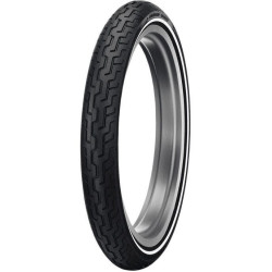 PartzBiz HD DS03050398 - ยางนอกรถจักรยานยนต์ Dunlop D402 Series MH90-21 สีขาวกลางวอลล์ PartzBiz HD DS03050398 - ยางนอกรถจักรยานยนต์ Dunlop D402 Series MH90-21 สีขาวกลางวอลล์