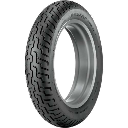 PartzBiz HD: 4416885-Dunlop D404 Series หน้า 100/90-18 ยางรถจักรยานยนต์ Blackwall - 32NK24