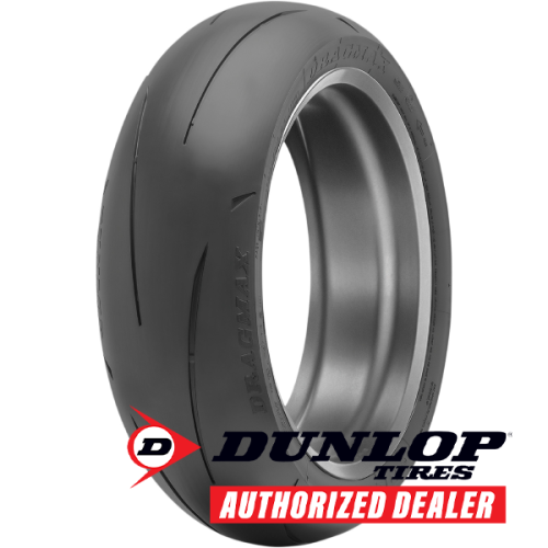 PartzBiz HD: 4416866-Dunlop Dragmax Rear Motorcycle Tire 190/50R17 73W Radial Blackwall 45246215