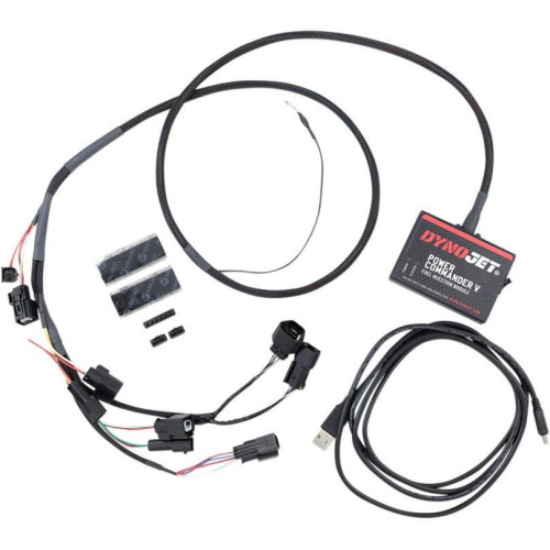 PartzBiz HD: 4416792-DynoJet 20-008 Power Commander V Fuel Tuner 08-19 Suzuki GSX 1300 R Hayabusa Fuel Injection Module Engine Performance Programmer Control Upgrade Tune 1020-2880 10202880