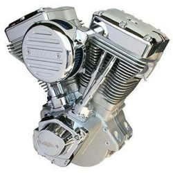 PartzBiz HD MW298-272 - EL Bruto 298-272 Competition Series 127 ci Complete Engine Polished 140hp performance motor replacement upgrade cubic inch built build custom harley new gas motorcycle bike chopper 298272 PartzBiz HD MW298-272 - EL Bruto 298-272 Competition Series 127 ci Complete Engine Polished 140hp performance motor replacement upgrade cubic inch built build custom harley new gas motorcycle bike chopper 298272