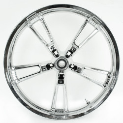 PartzBiz HD EP-REINFORCER-WHL-21-LIFT - Enforcer Style "ReInforcer" Chrome Front 21" Wheel w/ Lift Harley 08-20 Touring PartzBiz HD EP-REINFORCER-WHL-21-LIFT - Enforcer Style "ReInforcer" Chrome Front 21" Wheel w/ Lift Harley 08-20 Touring