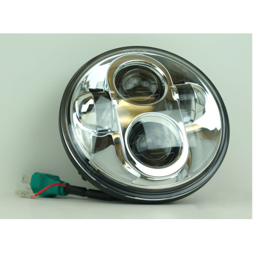 PartzBiz HD: 4416467-EPC 5.75" Ultra-Bright Projector Style Chrome LED Headlight Harley XL FXD FXST PartzBiz HD: 4416467-EPC 5.75" Ultra-Bright Projector Style Chrome LED Headlight Harley XL FXD FXST