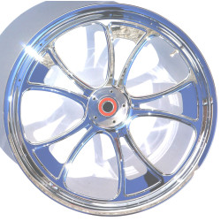 PartzBiz HD EPC-CVO-PCKG-CH - EPC Chrome CVO 16" - 26" Front Wheel Package with Tire for Harley Models PartzBiz HD EPC-CVO-PCKG-CH - EPC Chrome CVO 16" - 26" Front Wheel Package with Tire for Harley Models