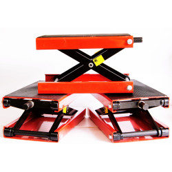 PartzBiz HD EPC-JACK - EPC Wide 1000 Lb Motorcycle Scissor Jack Cycle Lift Harley Davidson Metric 