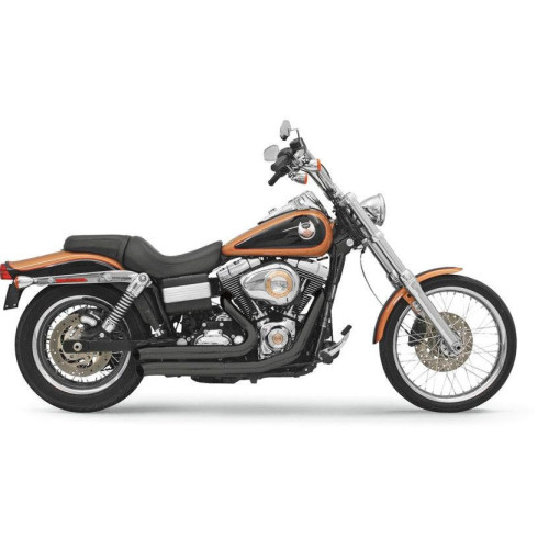 PartzBiz HD: 4416406-Bassani Black Firepower Firesweep 2:2 ท่อไอเสียสำหรับ Harley Dyna Models 06-16 | 13123D PartzBiz HD: 4416406-Bassani Black Firepower Firesweep 2:2 ท่อไอเสียสำหรับ Harley Dyna Models 06-16 | 13123D