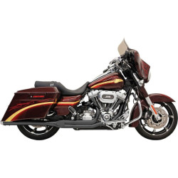 PartzBiz HD DS18001238 - Bassani Road Rage 2-Into-1 Systems Long Megaphone Black Harley FLH/T 10-14 - FLH-737B PartzBiz HD DS18001238 - Bassani Road Rage 2-Into-1 Systems Long Megaphone Black Harley FLH/T 10-14 - FLH-737B