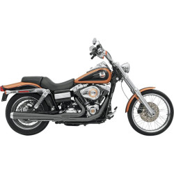PartzBiz HD DS18001164 - Bassani Black Road Rage 2 Into 1 Long Megaphone Exhaust Harley FXD 06-16 | 13121J PartzBiz HD DS18001164 - Bassani Black Road Rage 2 Into 1 Long Megaphone Exhaust Harley FXD 06-16 | 13121J