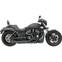 PartzBiz HD DS18001277 - Bassani Black Road Rage 2 Into 1 Short Muffler Exhaust Harley V-Rod 07-16 | 1V22JB PartzBiz HD DS18001277 - Bassani Black Road Rage 2 Into 1 Short Muffler Exhaust Harley V-Rod 07-16 | 1V22JB