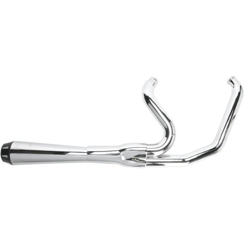 PartzBiz HD: 4416395-Bassani Chrome Road Rage 2 Into 1 Short Exhaust Harley FXR 84-00 w/ Pegs | 1FXR2 PartzBiz HD: 4416395-Bassani Chrome Road Rage 2 Into 1 Short Exhaust Harley FXR 84-00 w/ Pegs | 1FXR2