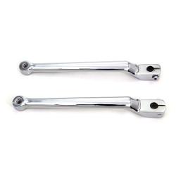PartzBiz HD MU44217 (x2) - Extended Length 9-3/4" Chrome Heel Toe Splined Shift Lever Set 86-18 Harley FLH/T FLST PartzBiz HD MU44217 (x2) - Extended Length 9-3/4" Chrome Heel Toe Splined Shift Lever Set 86-18 Harley FLH/T FLST
