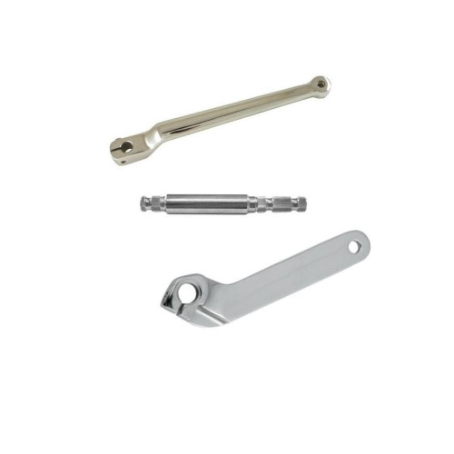 PartzBiz HD: 4416382-ขยายความยาว 2-1/4” คันเกียร์ Chrome พร้อมเพลาและด้านใน 83-18 Harley FLH/T FLST PartzBiz HD: 4416382-ขยายความยาว 2-1/4” คันเกียร์ Chrome พร้อมเพลาและด้านใน 83-18 Harley FLH/T FLST