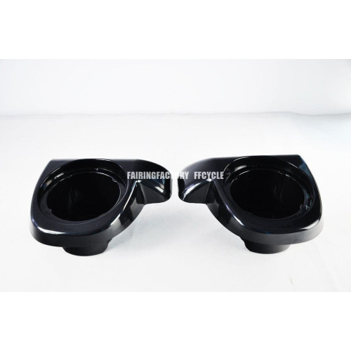 PartzBiz HD: 4416351-Fairing Factory FF8068A 6.5" Speaker Pods 14-19 Harley FLH/T w/ Vented Fairing Lowers PartzBiz HD: 4416351-Fairing Factory FF8068A 6.5" Speaker Pods 14-19 Harley FLH/T w/ Vented Fairing Lowers