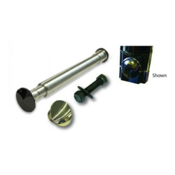PartzBiz HD FBI119-14B - Fat Bagger Inc Black Flush Mount Axle for 14-23 Harley-Davidson Touring Models | FBI119-14B