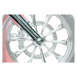 PartzBiz HD FBI119-14 - Fat Bagger Inc Chrome Flush Mount Axle for 14-23 Harley-Davidson Touring Models | FBI119-14