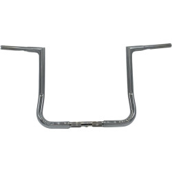 PartzBiz HD FBI-705014 - Fat Baggers Inc 1-1/4 EZ Install Flat Top Handlebar 12 inch Rise Harley 88-Up PartzBiz HD FBI-705014 - Fat Baggers Inc 1-1/4 EZ Install Flat Top Handlebar 12 inch Rise Harley 88-Up