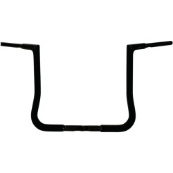 PartzBiz HD FBI-705014-B - Fat Baggers Inc 1-1/4 EZ Install Flat Top Handlebar Black 14 inch Rise Harley 88-Up PartzBiz HD FBI-705014-B - Fat Baggers Inc 1-1/4 EZ Install Flat Top Handlebar Black 14 inch Rise Harley 88-Up