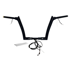 PartzBiz HD FBI-801312-B - FBI สีดำ 12 ” Pointed Top Plug n Play EZ 1-1/2 ” ชุดแฮนด์บาร์ Harley 15 FLTRX/S | 801312-บี PartzBiz HD FBI-801312-B - FBI สีดำ 12 ” Pointed Top Plug n Play EZ 1-1/2 ” ชุดแฮนด์บาร์ Harley 15 FLTRX/S | 801312-บี