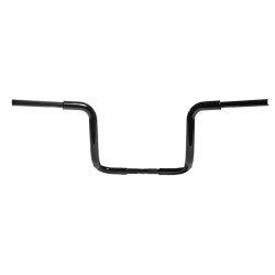 PartzBiz HD FBI-803012-B - FBI Fat Baggers 1-1/2 Black 12" EZ Install Rounded Top Handlebar Batwing 14-20 | 803012-B PartzBiz HD FBI-803012-B - FBI Fat Baggers 1-1/2 Black 12" EZ Install Rounded Top Handlebar Batwing 14-20 | 803012-B