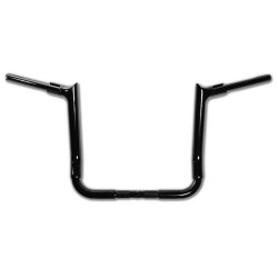 PartzBiz HD FBI-805016-B - FBI Fat Baggers 1-1/2 Black 16" EZ Install Pointed Handlebar Batwing 14-20 | 805016-B PartzBiz HD FBI-805016-B - FBI Fat Baggers 1-1/2 Black 16" EZ Install Pointed Handlebar Batwing 14-20 | 805016-B