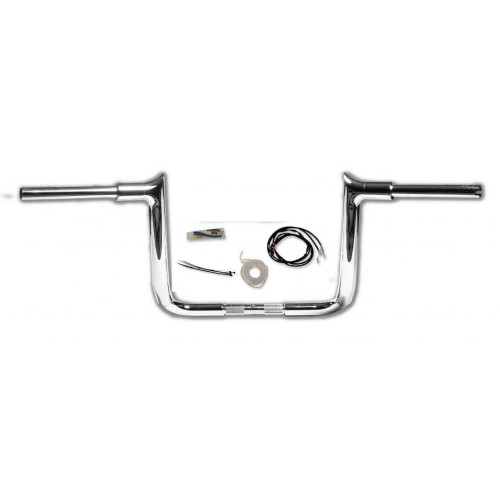 PartzBiz HD: 4416070-FBI Fat Baggers 1-1/2 สีโครม 12” EZ ติดตั้งสายแฮนด์ปลายแหลม PKG FLH 14-20 | 809212 PartzBiz HD: 4416070-FBI Fat Baggers 1-1/2 สีโครม 12” EZ ติดตั้งสายแฮนด์ปลายแหลม PKG FLH 14-20 | 809212