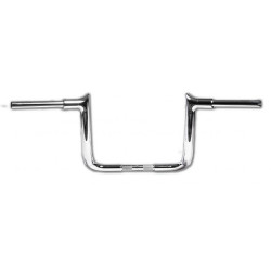 PartzBiz HD FBI-805016 - FBI Fat Baggers 1-1/2 Chrome 16" EZ Install Pointed Handlebar Batwing 14-20 | 805016 PartzBiz HD FBI-805016 - FBI Fat Baggers 1-1/2 Chrome 16" EZ Install Pointed Handlebar Batwing 14-20 | 805016