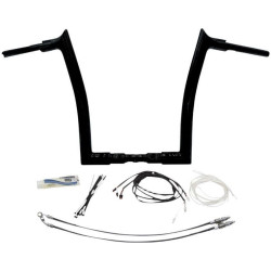 PartzBiz HD FBI-809614-B - FBI Fat Baggers Black 1-1/2” EZ Install Pointed Top 14” ชุดแฮนด์บาร์ Harley 18+ PartzBiz HD FBI-809614-B - FBI Fat Baggers Black 1-1/2” EZ Install Pointed Top 14” ชุดแฮนด์บาร์ Harley 18+