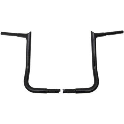 PartzBiz HD: 4416019-FBI Fat Baggers Black 14" EZ Install Pointed Handlebars Harley Batwing 86-22 | 905014-B PartzBiz HD: 4416019-FBI Fat Baggers Black 14" EZ Install Pointed Handlebars Harley Batwing 86-22 | 905014-B