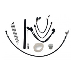 PartzBiz HD DS06621079 - FBI Fat Baggers Black 16" EZ Install Bar Cable Wire Kit Harley Road King 21-Up PartzBiz HD DS06621079 - FBI Fat Baggers Black 16" EZ Install Bar Cable Wire Kit Harley Road King 21-Up