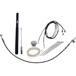 PartzBiz HD FBI-109014 - FBI Fat Baggers Black Braided +6 EZ Install Handlebar Kit Harley CVO 21-Up PartzBiz HD FBI-109014 - FBI Fat Baggers Black Braided +6 EZ Install Handlebar Kit Harley CVO 21-Up