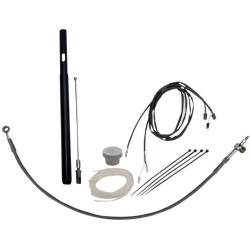 PartzBiz HD FBI-109016 - FBI Fat Baggers Black Braided +8 EZ Install Handlebar Kit Harley CVO 21-Up PartzBiz HD FBI-109016 - FBI Fat Baggers Black Braided +8 EZ Install Handlebar Kit Harley CVO 21-Up
