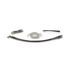 PartzBiz HD FBI-109712 - FBI Fat Baggers Chrome 12 EZ Install Kit Brake Clutch Line Harley Batwing 08-13 PartzBiz HD FBI-109712 - FBI Fat Baggers Chrome 12 EZ Install Kit Brake Clutch Line Harley Batwing 08-13