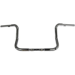 PartzBiz HD FBI-903012 - FBI Fat Baggers Chrome 12" EZ Install Round Top Handlebars Harley Batwing 86-22 | 903012 PartzBiz HD FBI-903012 - FBI Fat Baggers Chrome 12" EZ Install Round Top Handlebars Harley Batwing 86-22 | 903012