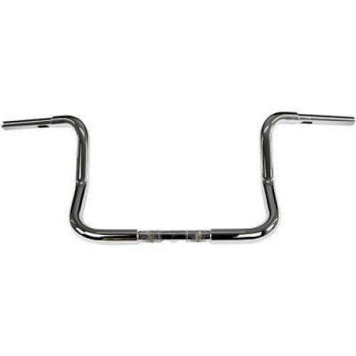 PartzBiz HD: 4415945-FBI Fat Baggers Chrome 12" EZ Install Round Top Handlebars Harley Batwing 86-22 | 903012 PartzBiz HD: 4415945-FBI Fat Baggers Chrome 12" EZ Install Round Top Handlebars Harley Batwing 86-22 | 903012
