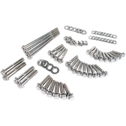 PartzBiz HD FMC-3055 - Feuling 3055 Stainless Primary Transmission Bolt Fastener Kit 06-17 Harley Davidson Dyna Glide Street Bob Low Rider Bolts Nuts Washers Studs Upgrade Replacement 2401-1093 24011093 PartzBiz HD FMC-3055 - Feuling 3055 Stainless Primary Transmission Bolt Fastener Kit 06-17 Harley Davidson Dyna Glide Street Bob Low Rider Bolts Nuts Washers Studs Upgrade Replacement 2401-1093 24011093
