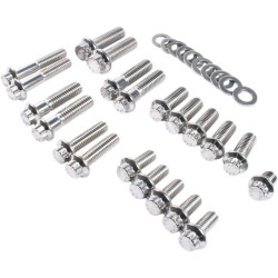 PartzBiz HD FMC-3066 - Feuling 3066 Stainless Steel Chassis Fastener Kit 04-17 Harley Davidson Sportster XL Bolts Nuts Washers Studs Upgrade Replacement 2401-1101 24011101 PartzBiz HD FMC-3066 - Feuling 3066 Stainless Steel Chassis Fastener Kit 04-17 Harley Davidson Sportster XL Bolts Nuts Washers Studs Upgrade Replacement 2401-1101 24011101