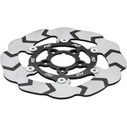 PartzBiz HD WP122-8304 - Flo Motorsports Silver Floating Brake Front Rotor 11.8 Harley Touring 08-13 PartzBiz HD WP122-8304 - Flo Motorsports Silver Floating Brake Front Rotor 11.8 Harley Touring 08-13