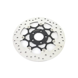 PartzBiz HD VT23-0233 - Floating Stainless Steel Black Polished 11.8 Front Brake Disc Rotor Harley 14-20 PartzBiz HD VT23-0233 - Floating Stainless Steel Black Polished 11.8 Front Brake Disc Rotor Harley 14-20