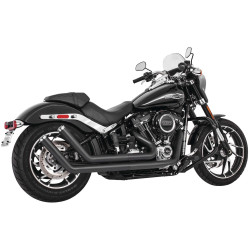 PartzBiz HD TR473468 - Freedom Performance Exhaust Upsweeps Straight Star Tip สีดำ/Chrome Softail M8 Harley PartzBiz HD TR473468 - Freedom Performance Exhaust Upsweeps Straight Star Tip สีดำ/Chrome Softail M8 Harley